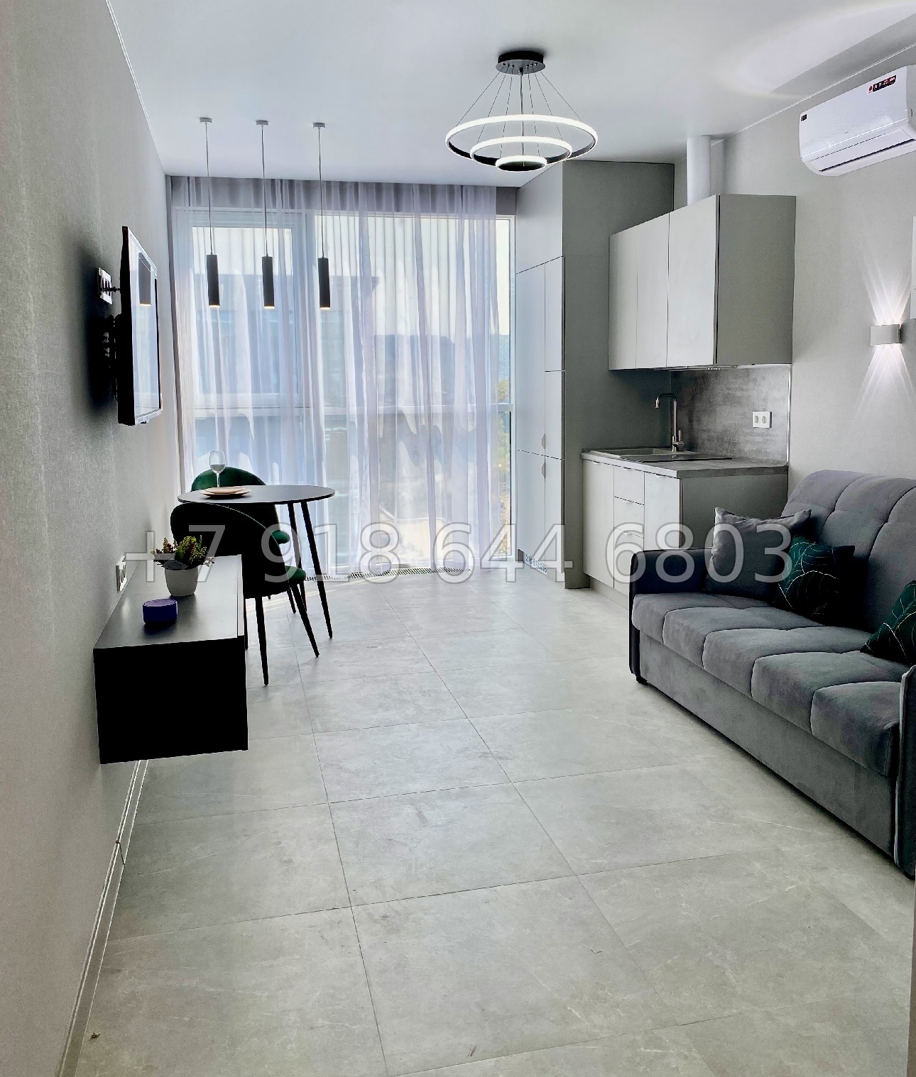 № 57 п. Квартира для отдыха и под сдачу в аренду в ЖК Сочи Парк  - миниатюра 2