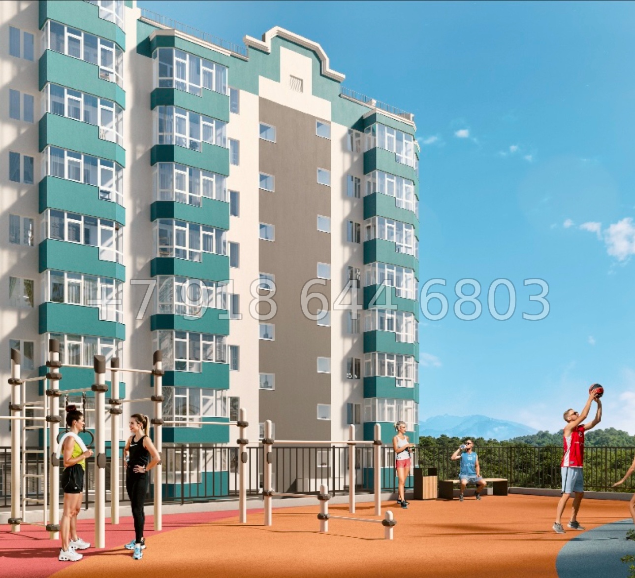 № 35 ю. ЖК Семейный Алушта  - миниатюра 5