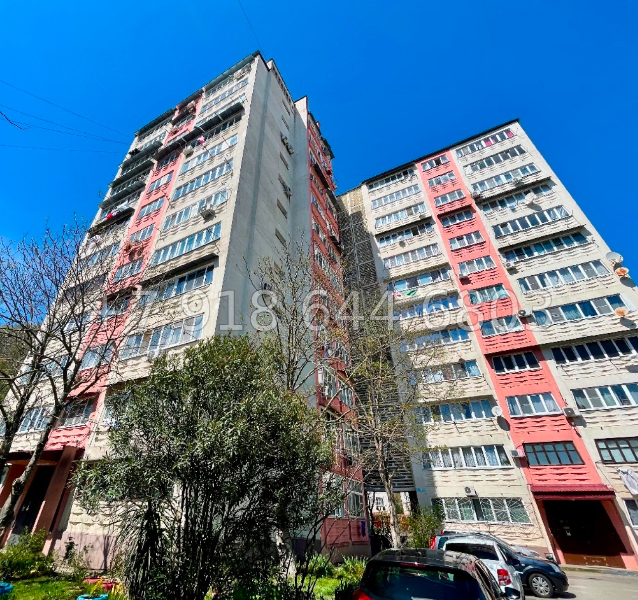 № 543 р. Трёхкомнатная Квартира в Дагомысе  - миниатюра 6