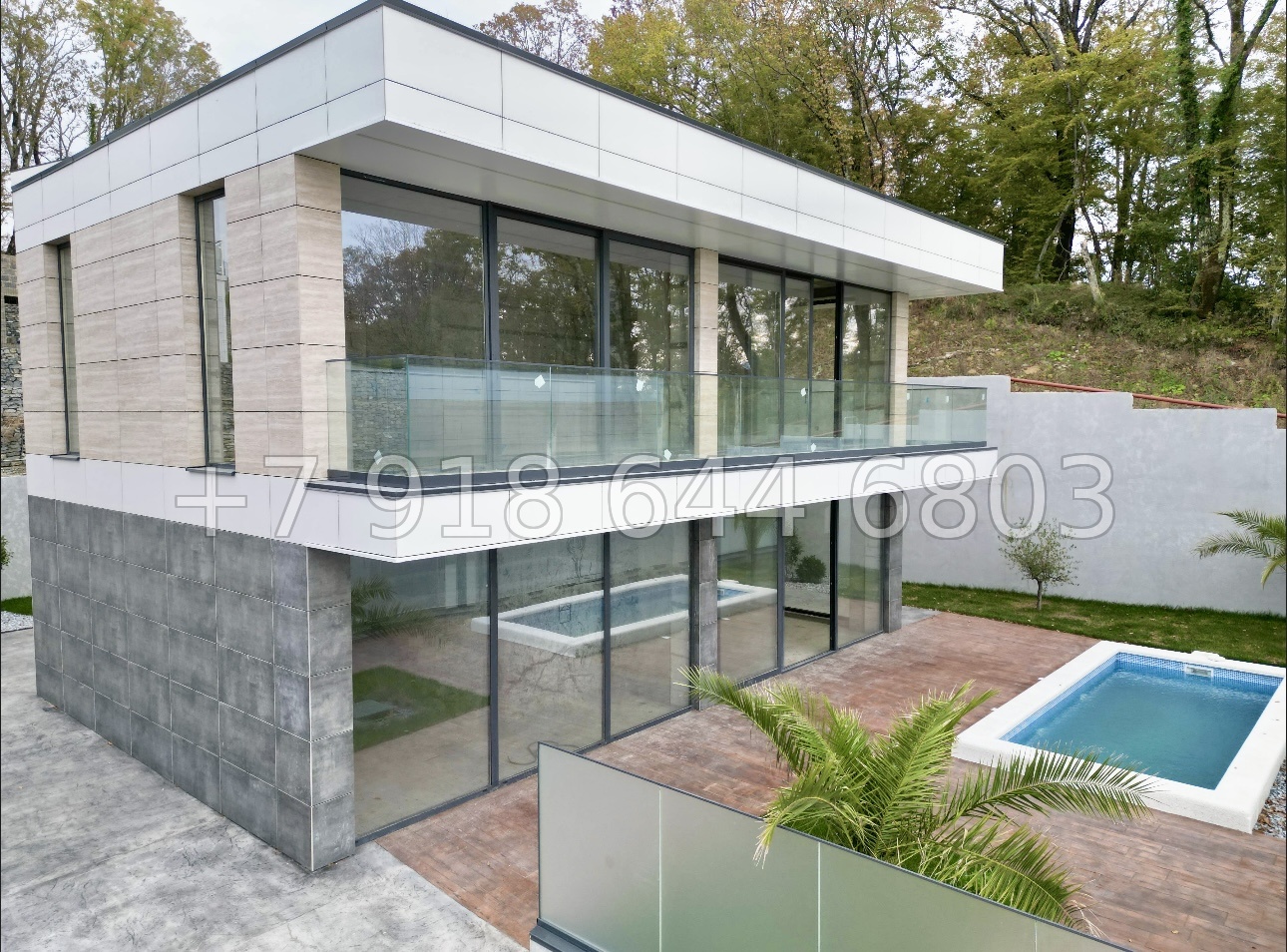 № 107 Б. Дом в Сочи с бассейном  - миниатюра 4