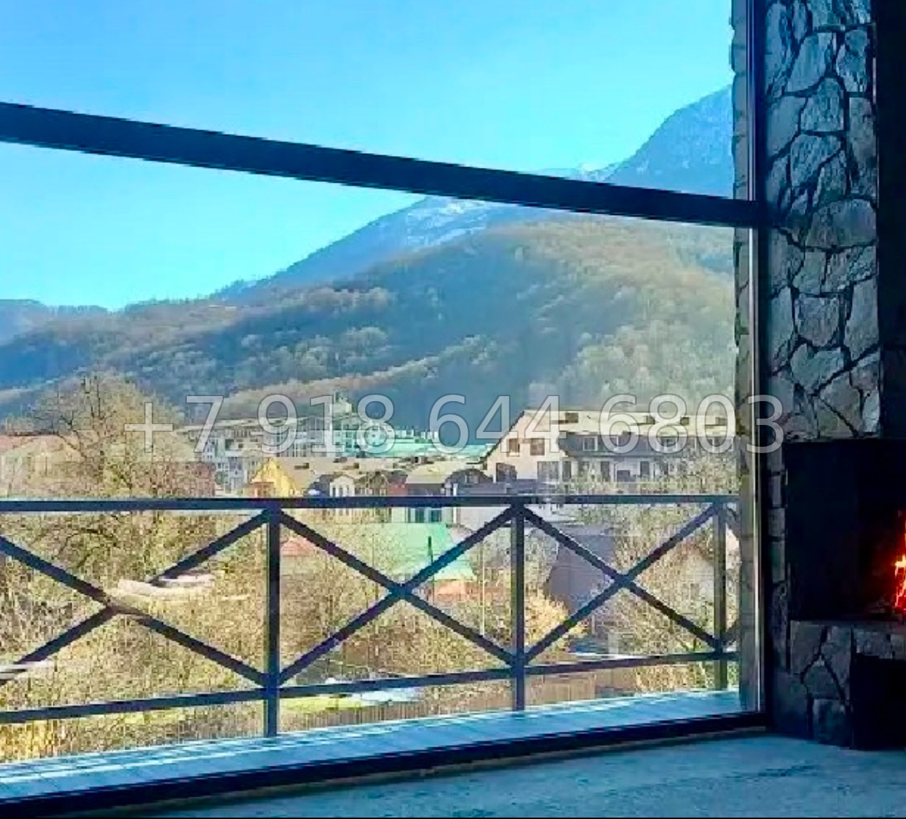 № 76 в. Дом на Красной Поляне с видом на горы - миниатюра 6