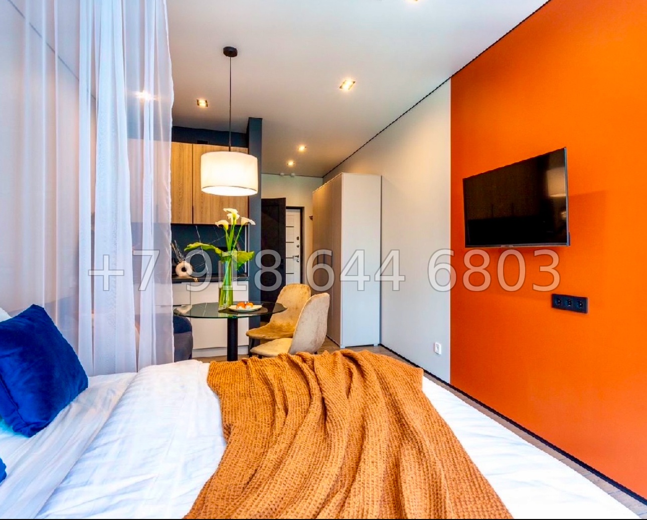 № 126 р. Квартира с лучшим ремонтом в ЖК Сочи Парке - миниатюра 2