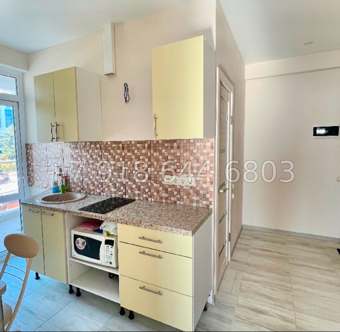 № 39 г. Однокомнатная квартира в Гурзуфе  - миниатюра 17