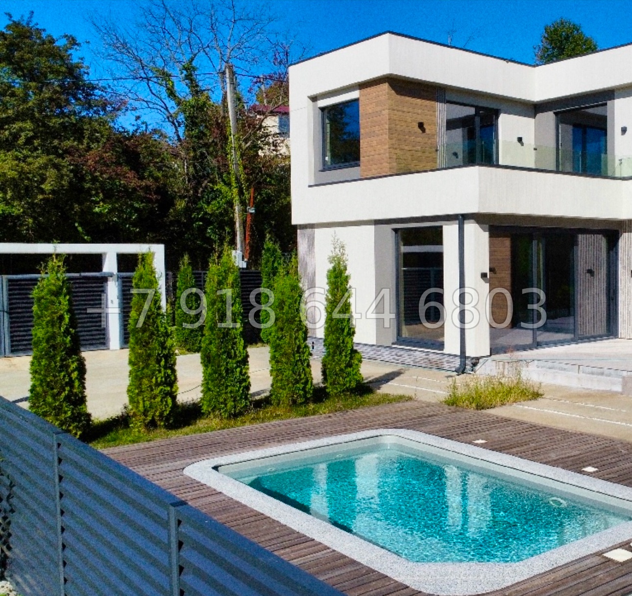 № 181 Б. Дом с бассейном и с видом на море в Сочи  - миниатюра 35