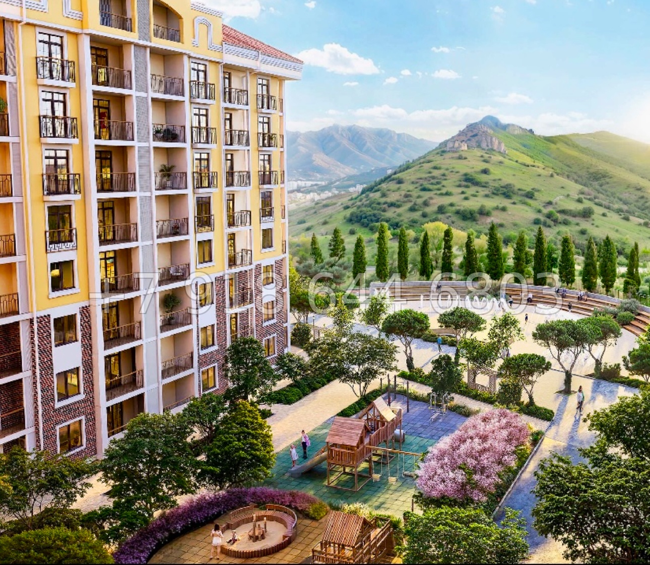 № 44 ю. ЖК Италика Судак  - миниатюра 30