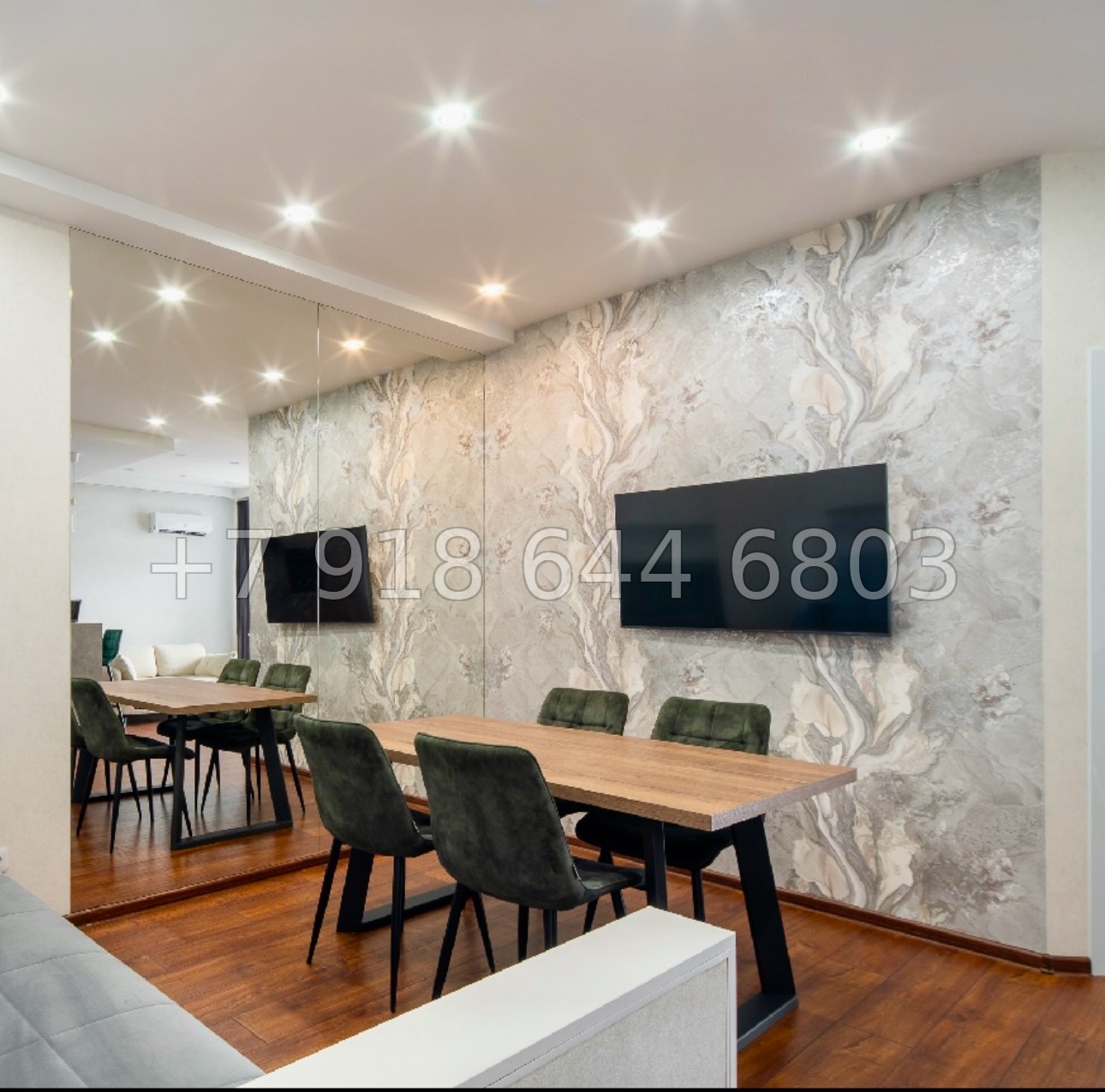 № 477 р. Квартира с видом на море в Сочи и с бассейном  - миниатюра 26