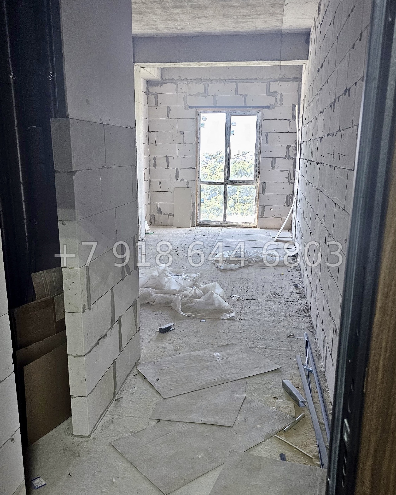 № 48п. Квартира в Сочи. Черновая отделка  - миниатюра 10