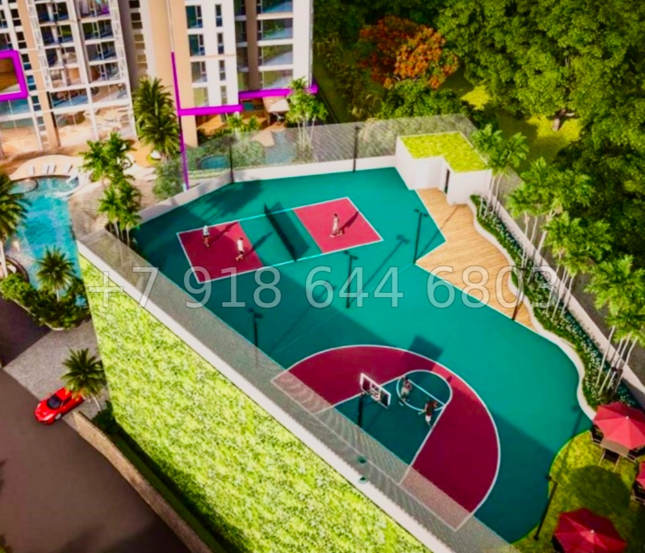 № 12. The Riviera Santa Monica Riviera Group Джомтьен пляж р-н - миниатюра 10