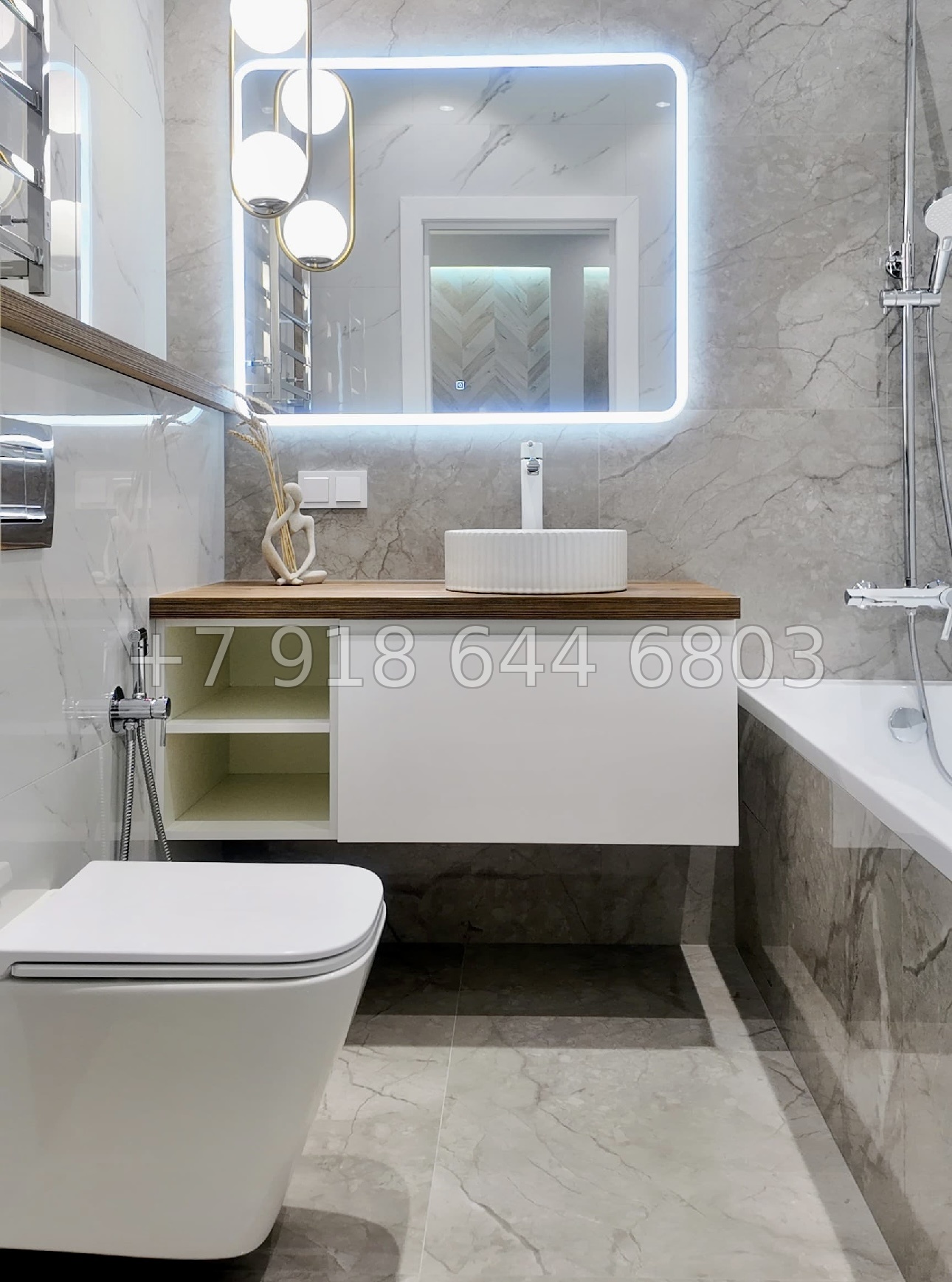 № 104 р. Квартира в 100 метрах от моря в ЖК Посейдон Сочи  - миниатюра 5