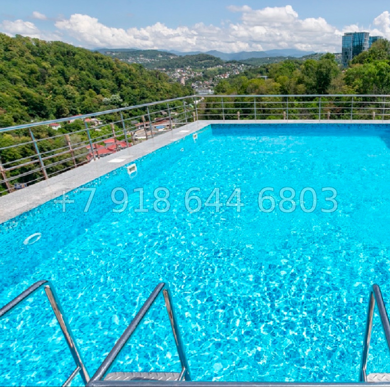 № 574 р. Квартира с бассейном на крыше в Сочи  - миниатюра 2