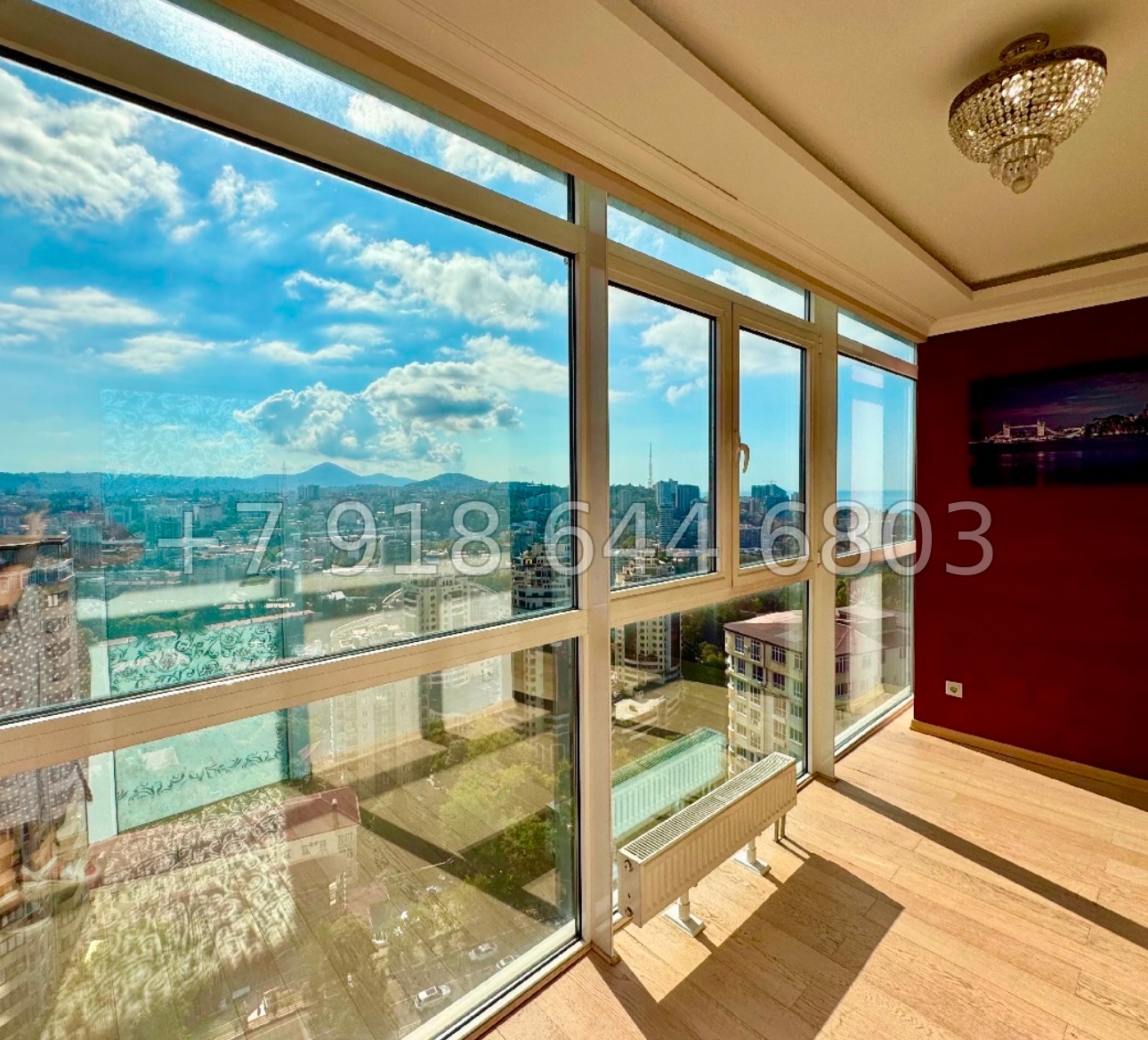 № 151р. Трёхкомнатная Квартира у парка Ривьера в центре города Сочи  - миниатюра 1