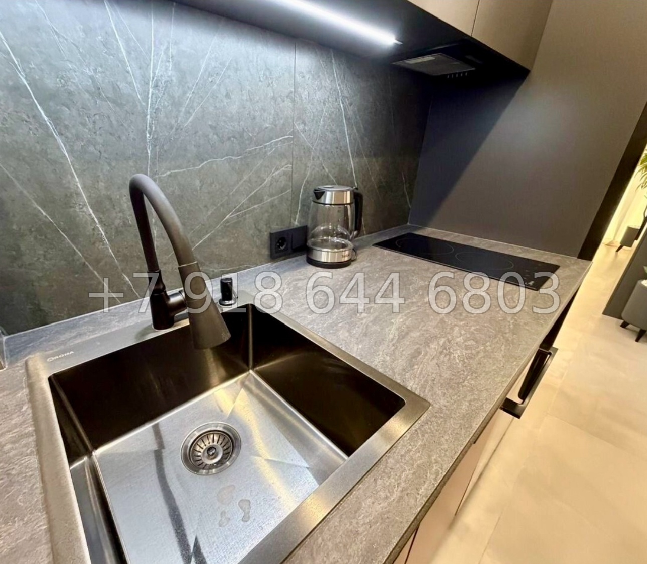 80р. Квартира с видом на закат. ЖК Аллея Парк Сочи Дагомыс  - миниатюра 7