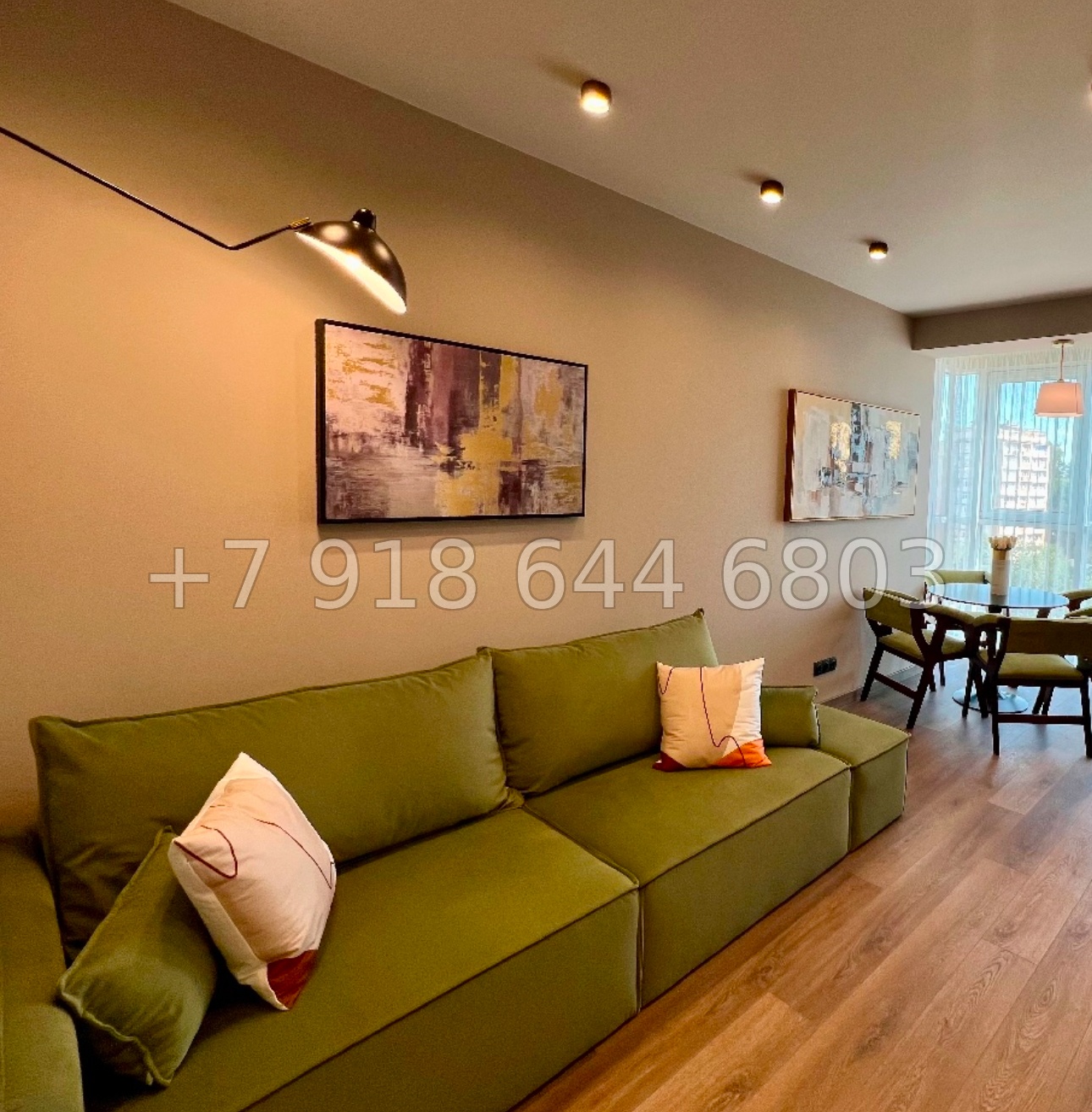 № 60р. Роскошная квартира в Сочи. Современный ЖК Сочи Парк - миниатюра 1