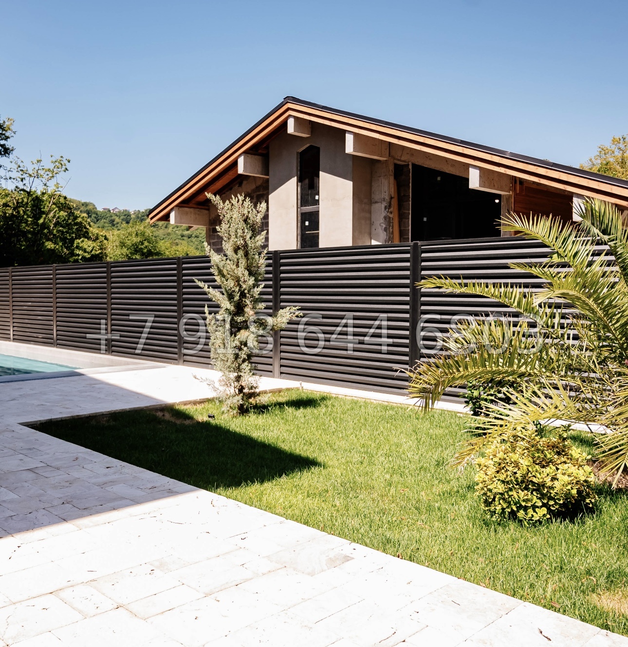 № 25В. Роскошный дом из бруса в городе Сочи с бассейном  - миниатюра 62