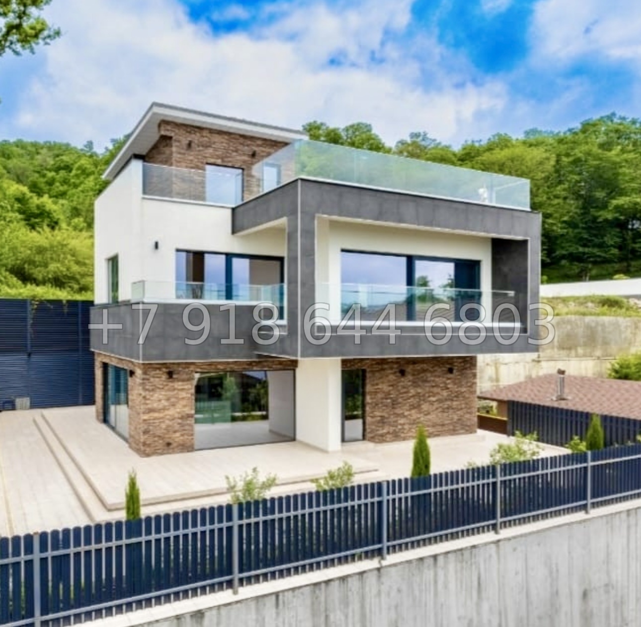 № 39 Б. Дом с видом на море в Сочи  - миниатюра 47