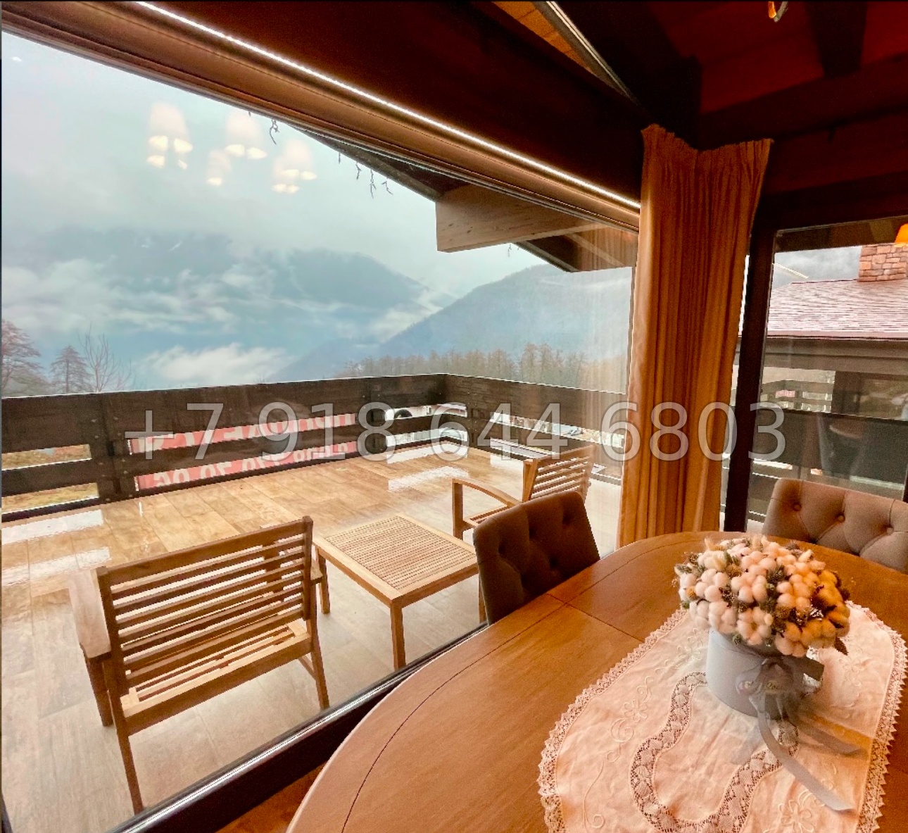 № 42 м. Дом на Красной Поляне. Вид на горы - миниатюра 14