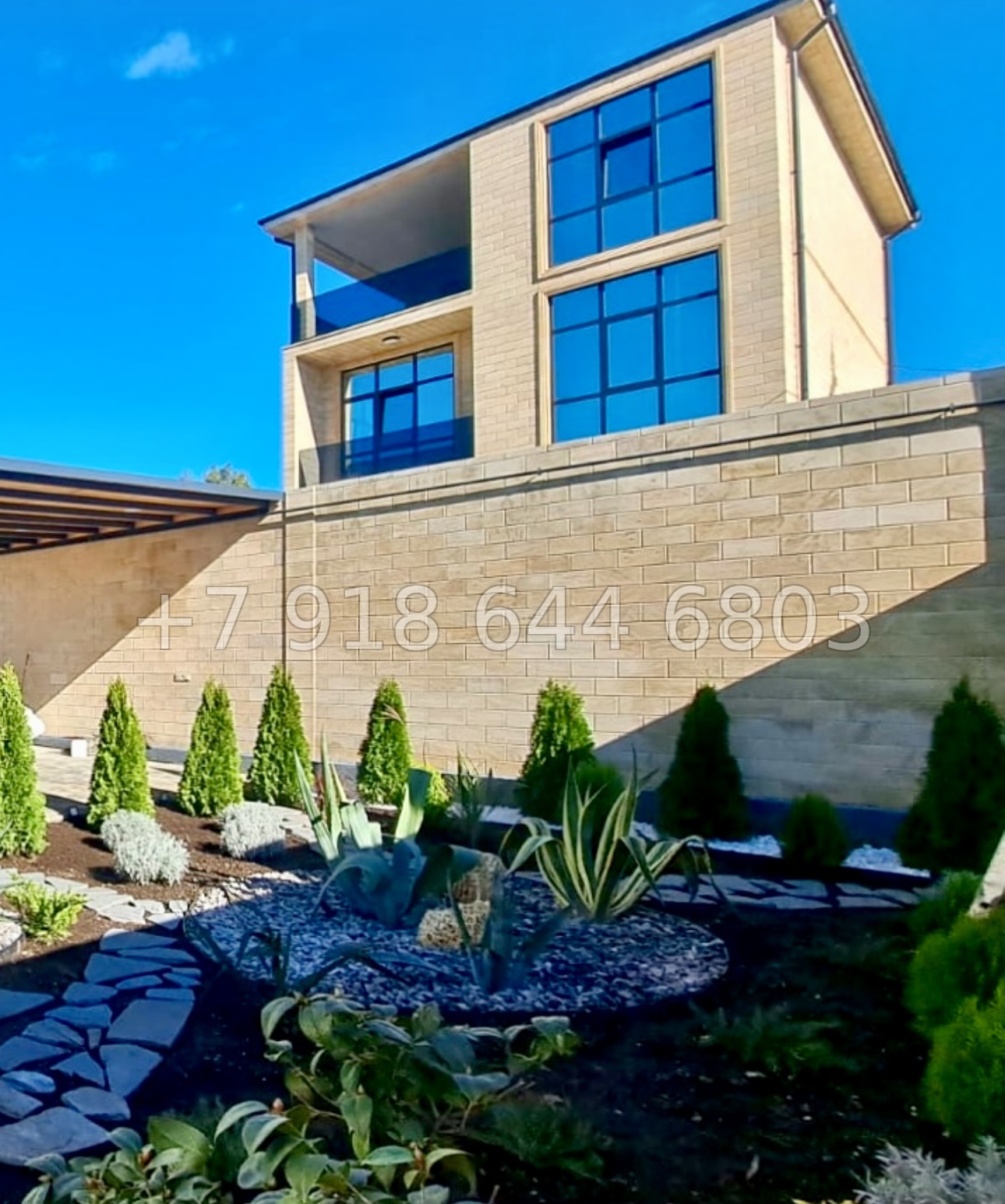 № 21 Б. Два дома с бассейном в Адлере  - миниатюра 28