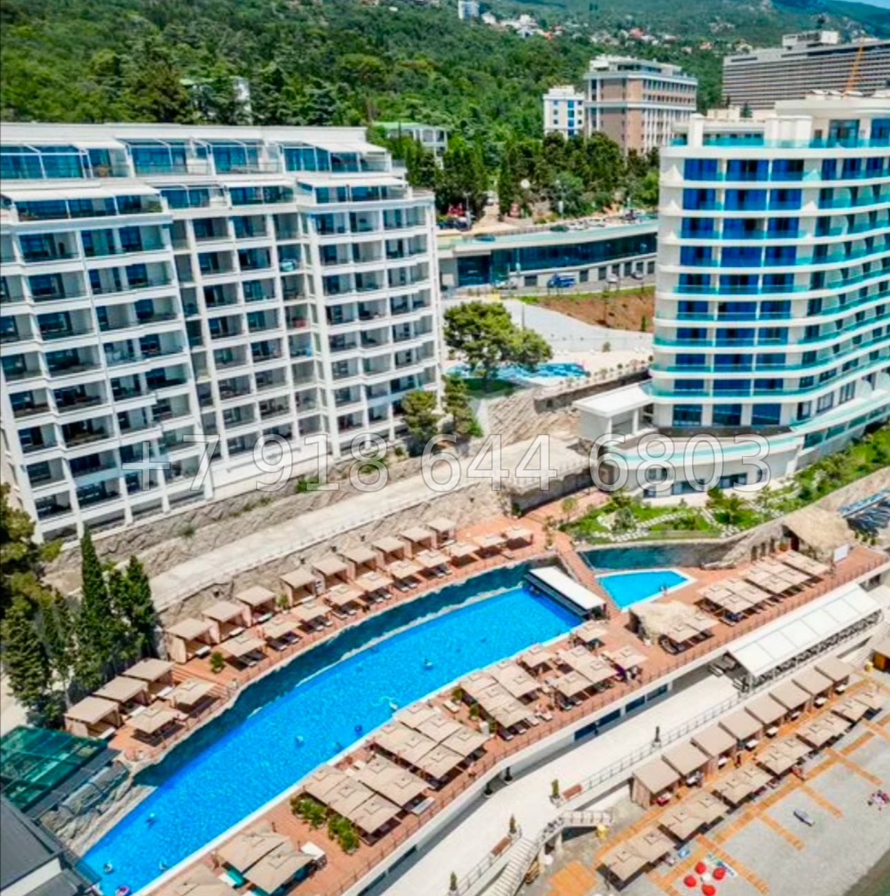 № 55 г. АК Sky Plaza-3 Ялта центр города  - миниатюра 33