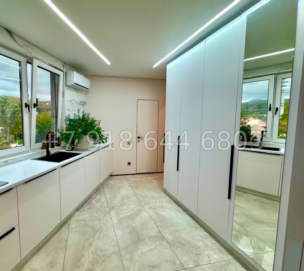 № 64р. Квартира в новом доме. На территории бассейн.  - миниатюра 13