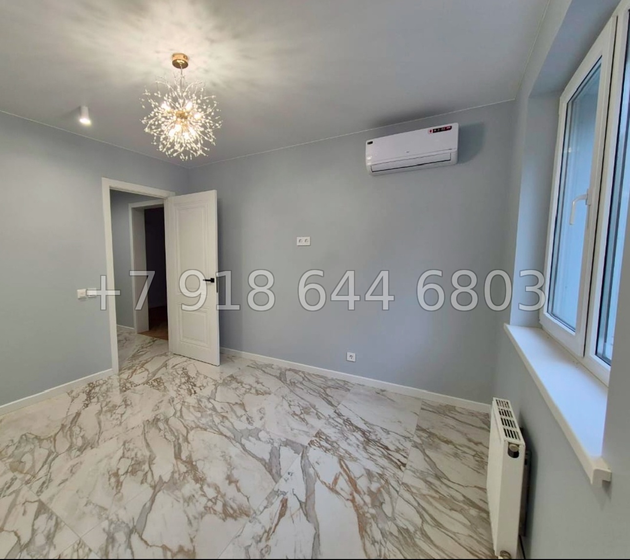 № 96р. Квартира с ремонтом. Без мебели. ЖК Министерские озера Сочи  - миниатюра 7