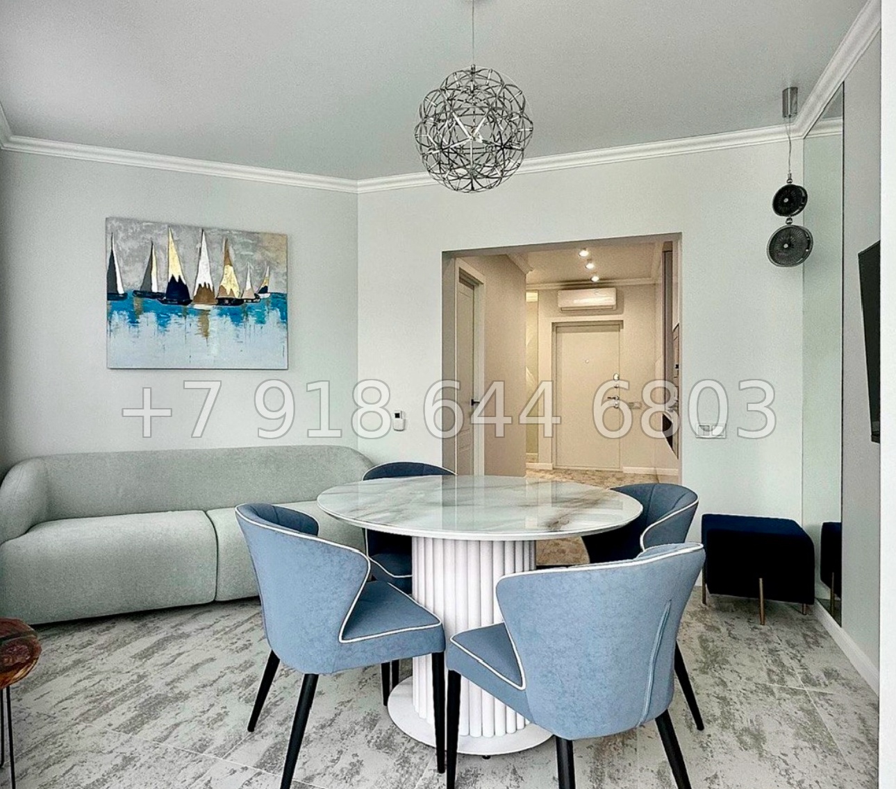 № 168 р. Квартира в Адлере. ЖК Морская Симфония  - миниатюра 9