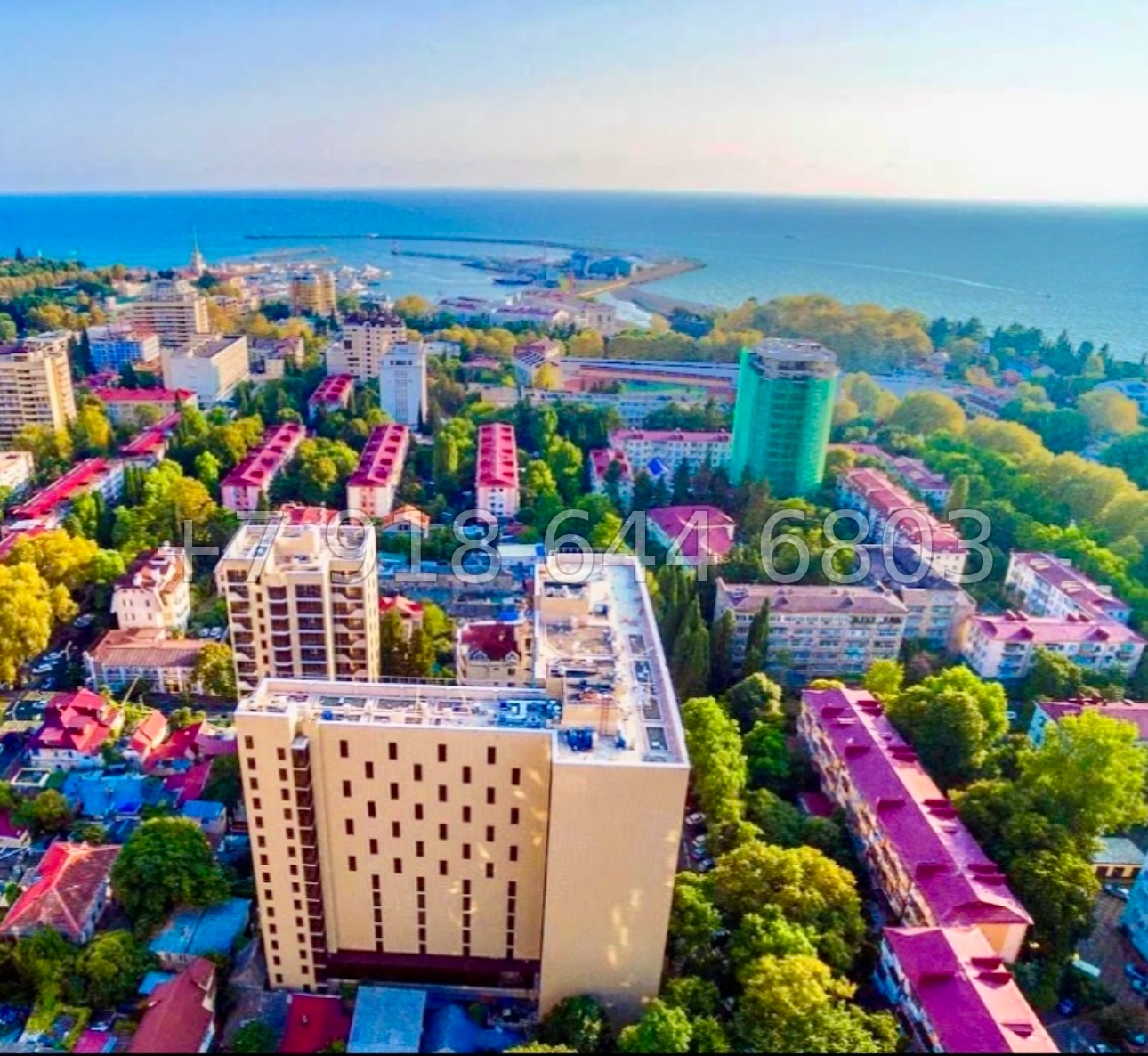 № 397 р. Квартира в самом центре города Сочи ЖК Роз Дель Мар - миниатюра 37