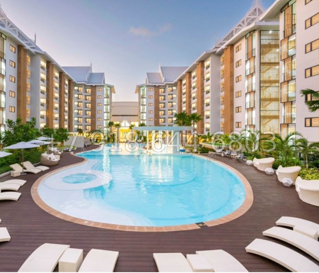 № 13. Wyndham Jomtien Pattaya Siam Inter World Asset Co.LTD Джомтьен пляж р-н - миниатюра 2