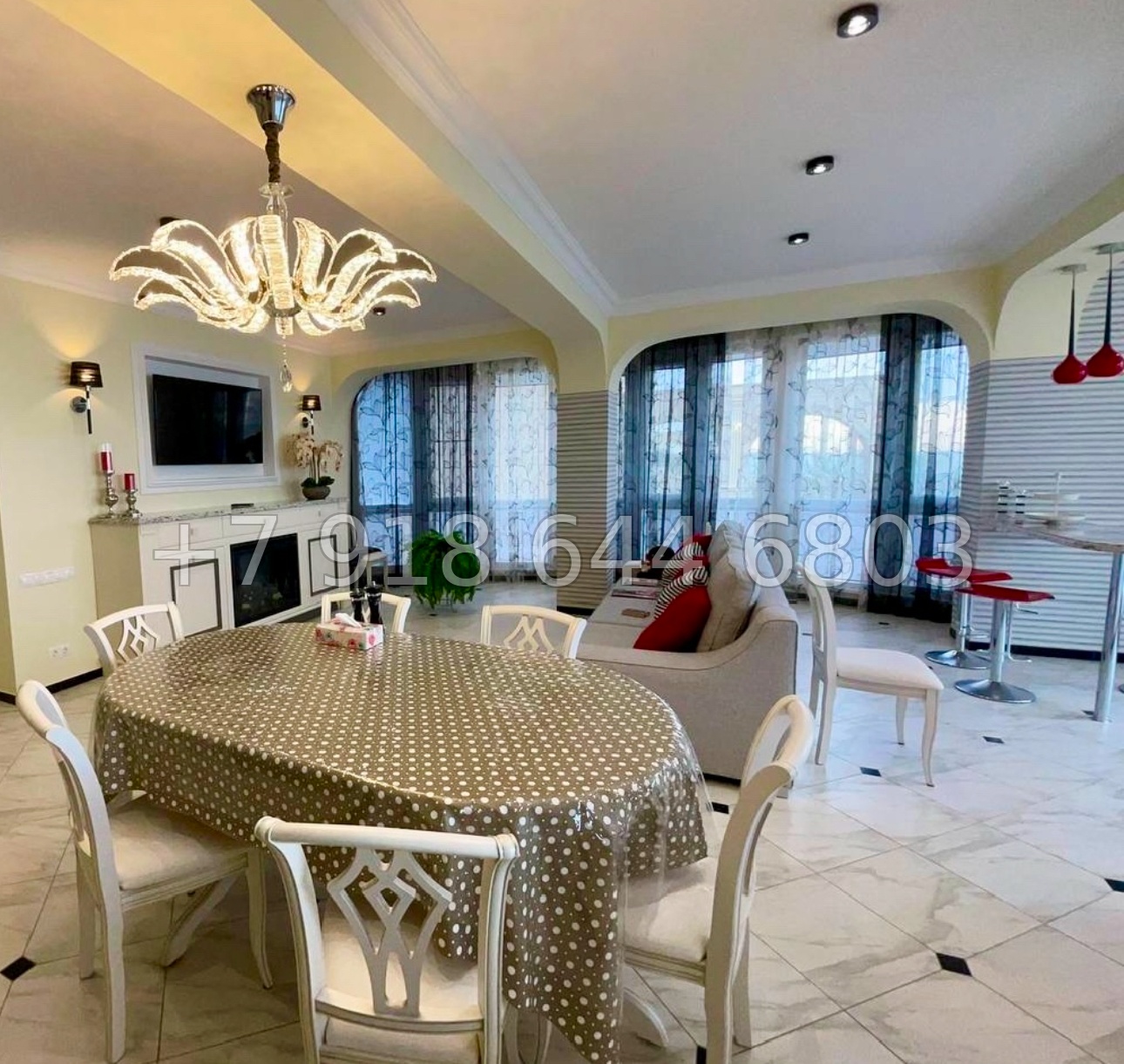 № 8е. Квартира на море в Сочи ЖК Зеленая Роща - миниатюра 15