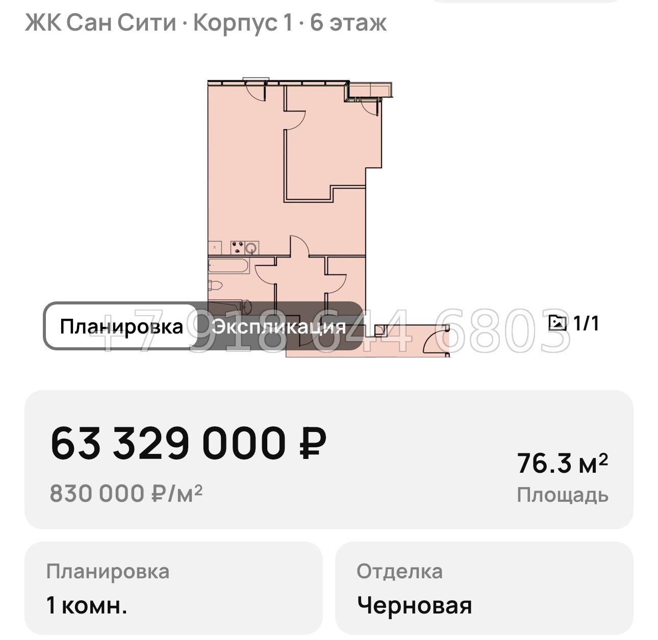 № 9. ЖК Сан-Сити Сочи  - миниатюра 45