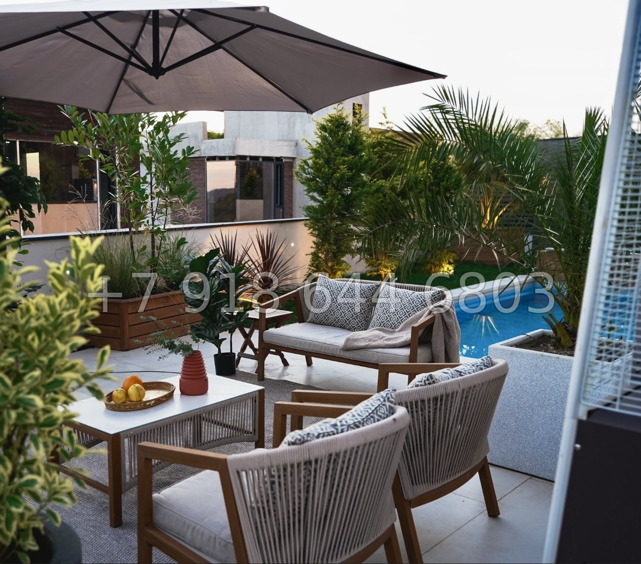 № 85 Б. Дом с бассейном и с видом на море в Сочи  - миниатюра 16