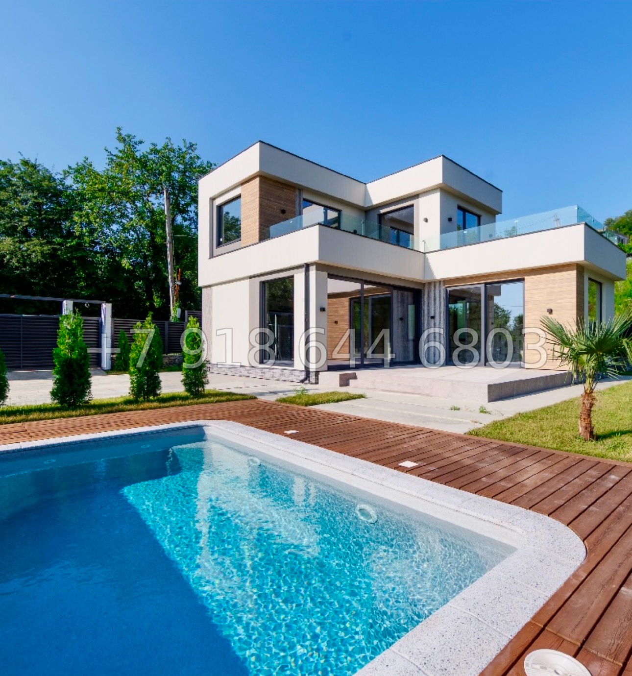 № 181 Б. Дом с бассейном и с видом на море в Сочи  - миниатюра 10