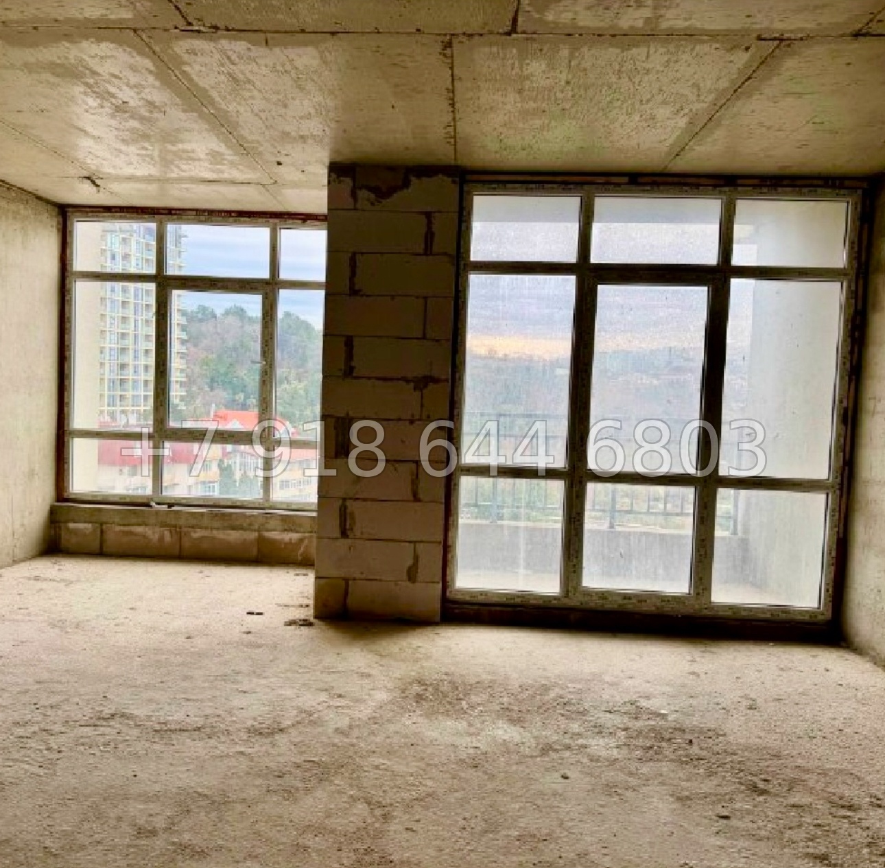 № 286 р. Квартира в ЖК Москва Сочи без ремонта  - миниатюра 8