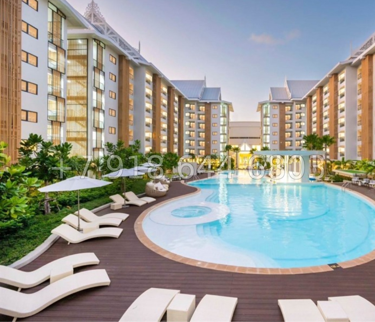 № 13. Wyndham Jomtien Pattaya Siam Inter World Asset Co.LTD Джомтьен пляж р-н - миниатюра 5