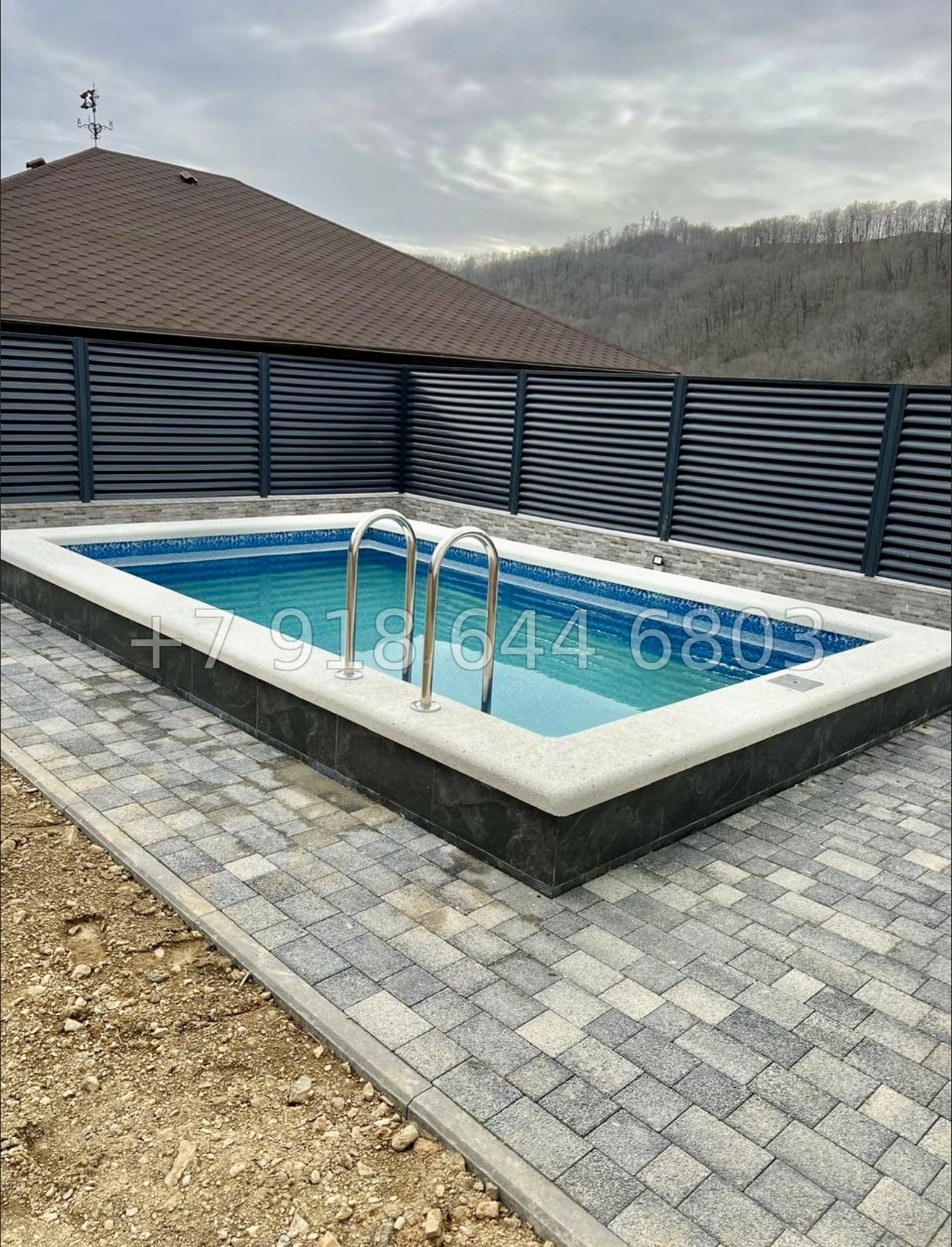 № 62 Б. Дома в Дагомысе с бассейном  - миниатюра 41