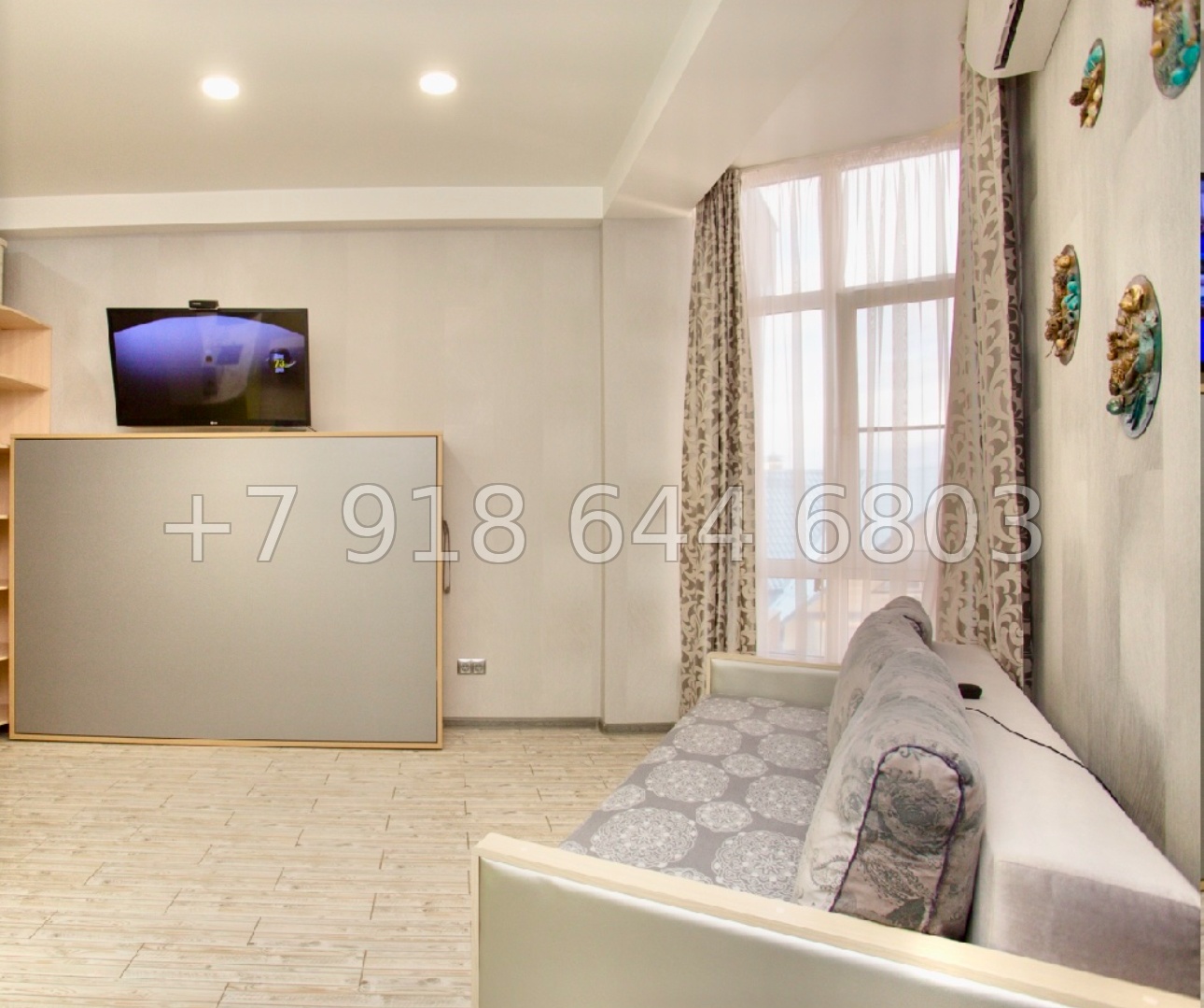 № 111 п. Квартира на первой береговой линии на море в Адлере  - миниатюра 17