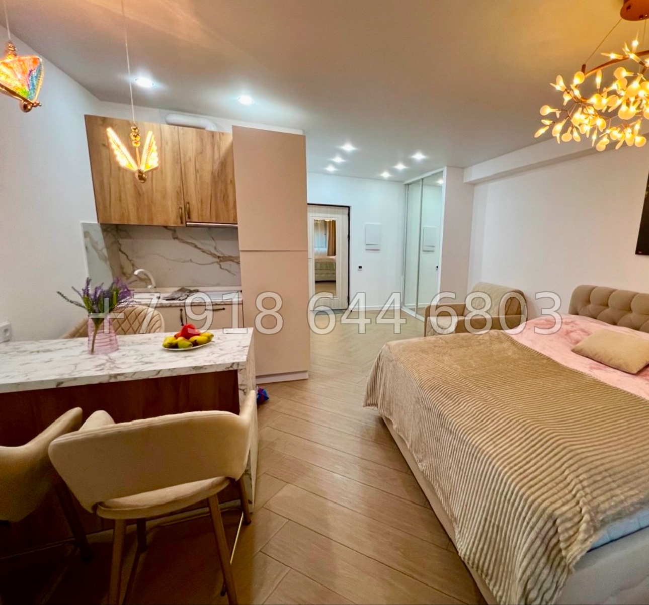 № 62 ш. Апартаменты в АК Моравия Сочи  - миниатюра 13