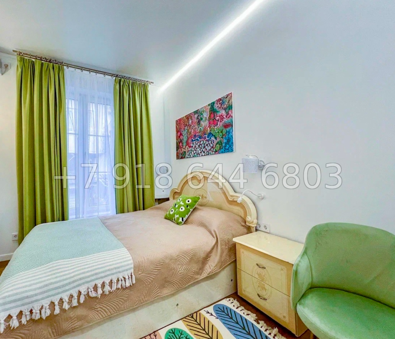 № 158 р. Квартира в центре Сочи с необычным ремонтом  - миниатюра 19