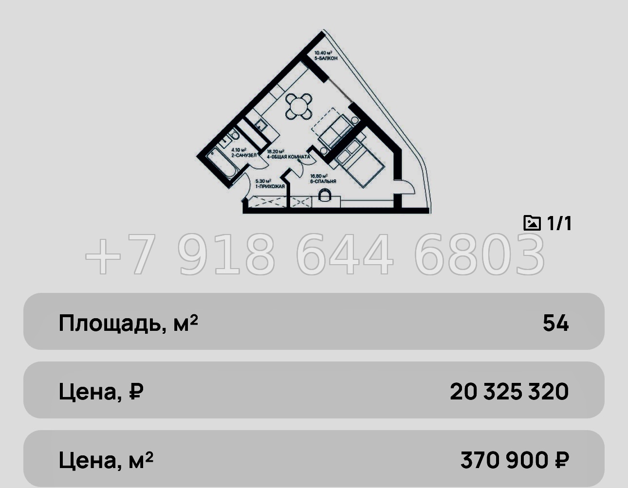 № 13 ю. АК Птица апартаменты которые растут постоянно в цене - миниатюра 46