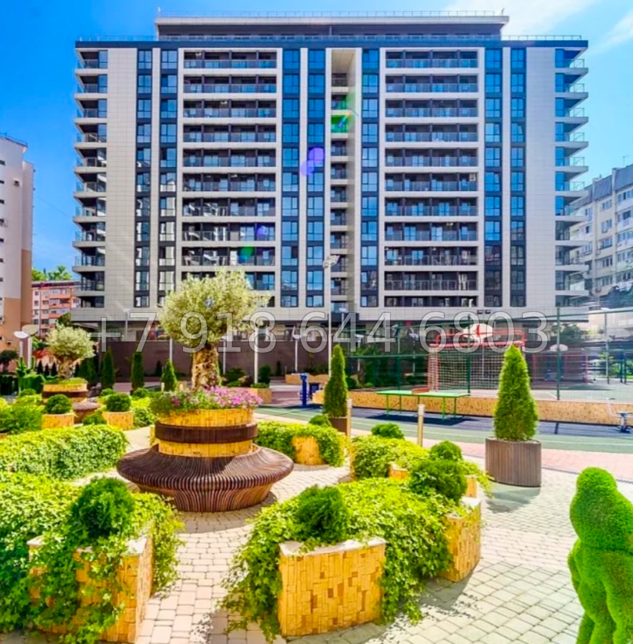 № 221 р. Квартира в центре Сочи ЖК Сокол  - миниатюра 2