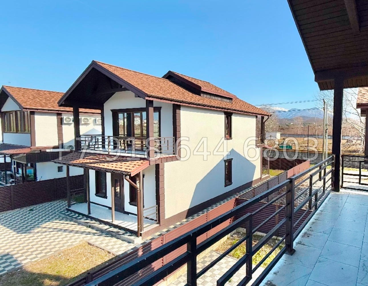 № 122 Б. Дом с бассейном и ремонтом  - миниатюра 13