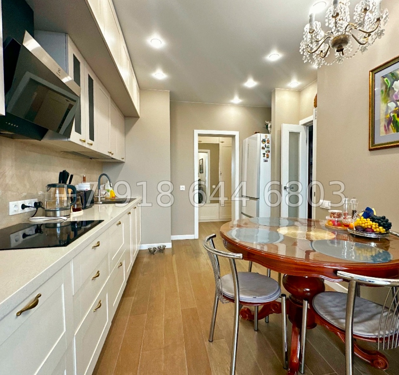 № 45р. Двухкомнатная Квартира в популярном Жилом Комплексе в центре города Сочи.  - миниатюра 5