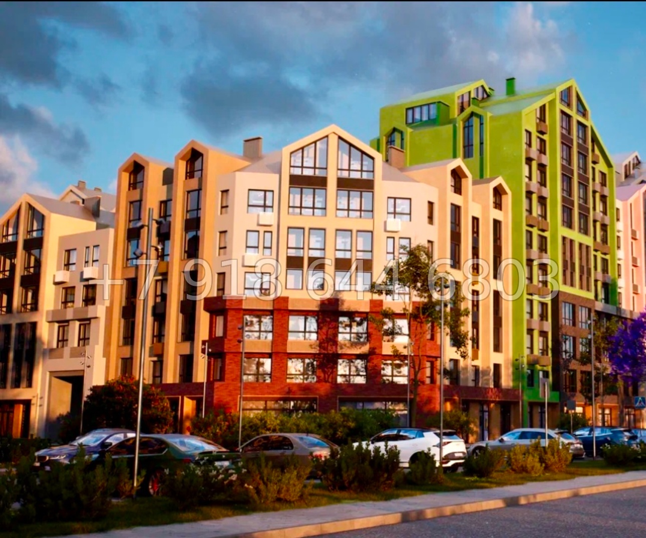 № 12ю. Мой любимый ЖК в Крыму на море ЖК Мойнако Ривьера  - миниатюра 20