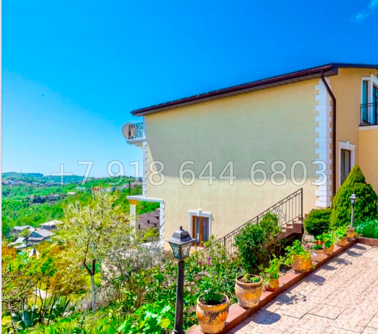 № 31 в. Три дома с бассейном. Один для прислуги. Дом с видом на море в Сочи  - миниатюра 30