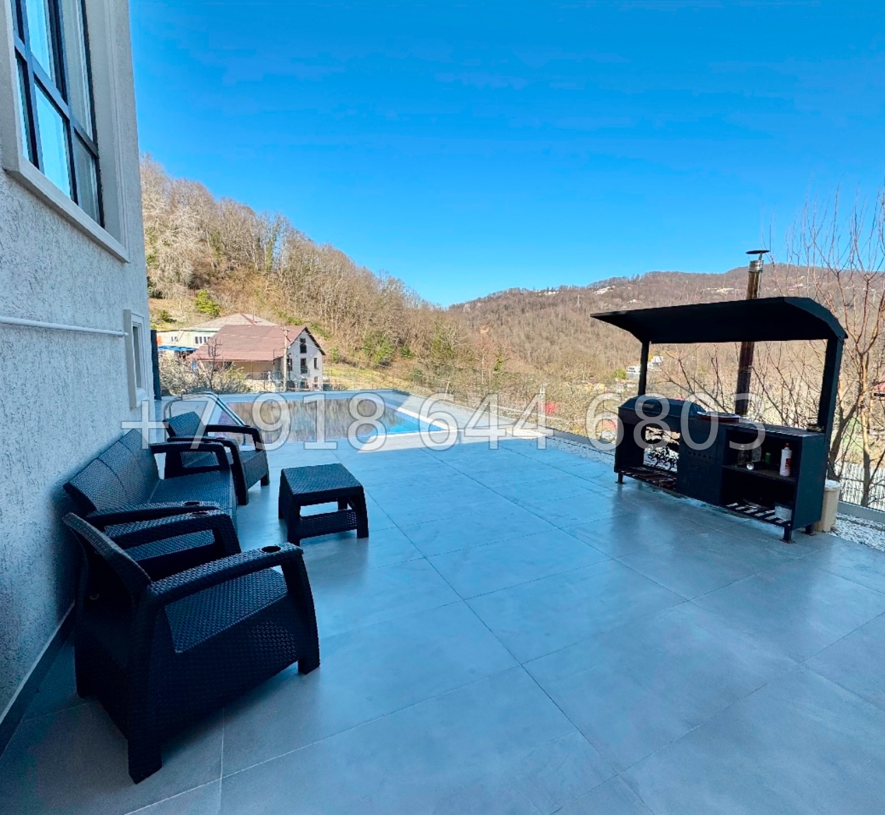 № 217 Б. Дом в Сочи с бассейном и с ремонтом  - миниатюра 5