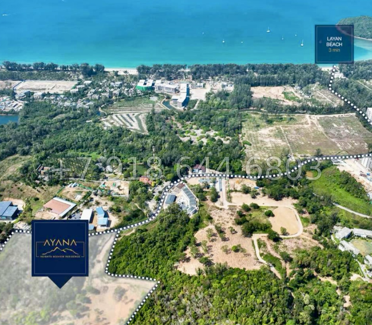 № 3. Пхукет AYANA Heights Seaview Residence T.H. Group Phuket Co., Ltd Банг Тао пляж район - миниатюра 86