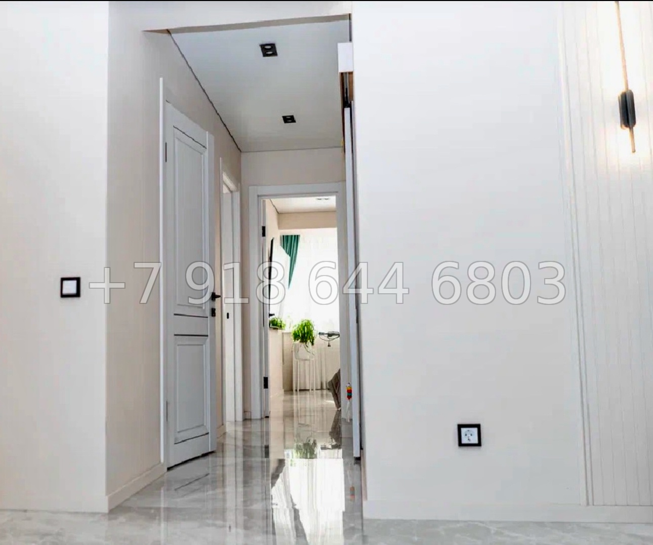 № 129р. Трёхкомнатная Квартира с хорошим ремонтом в Сочи ЖК Министерские озера  - миниатюра 26