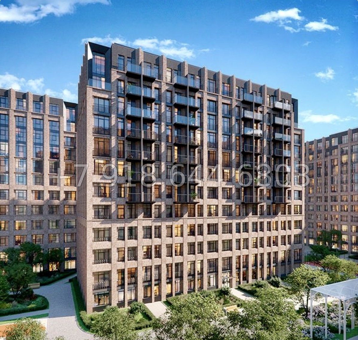 № 60 в. Метро Горный Институт. Метро Василеостровская. ЖК Ассамблея Санкт Петербург  - миниатюра 6