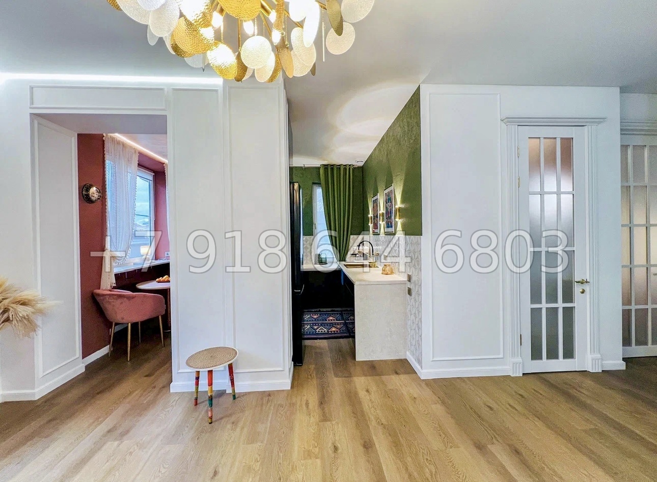 № 158 р. Квартира в центре Сочи с необычным ремонтом  - миниатюра 17