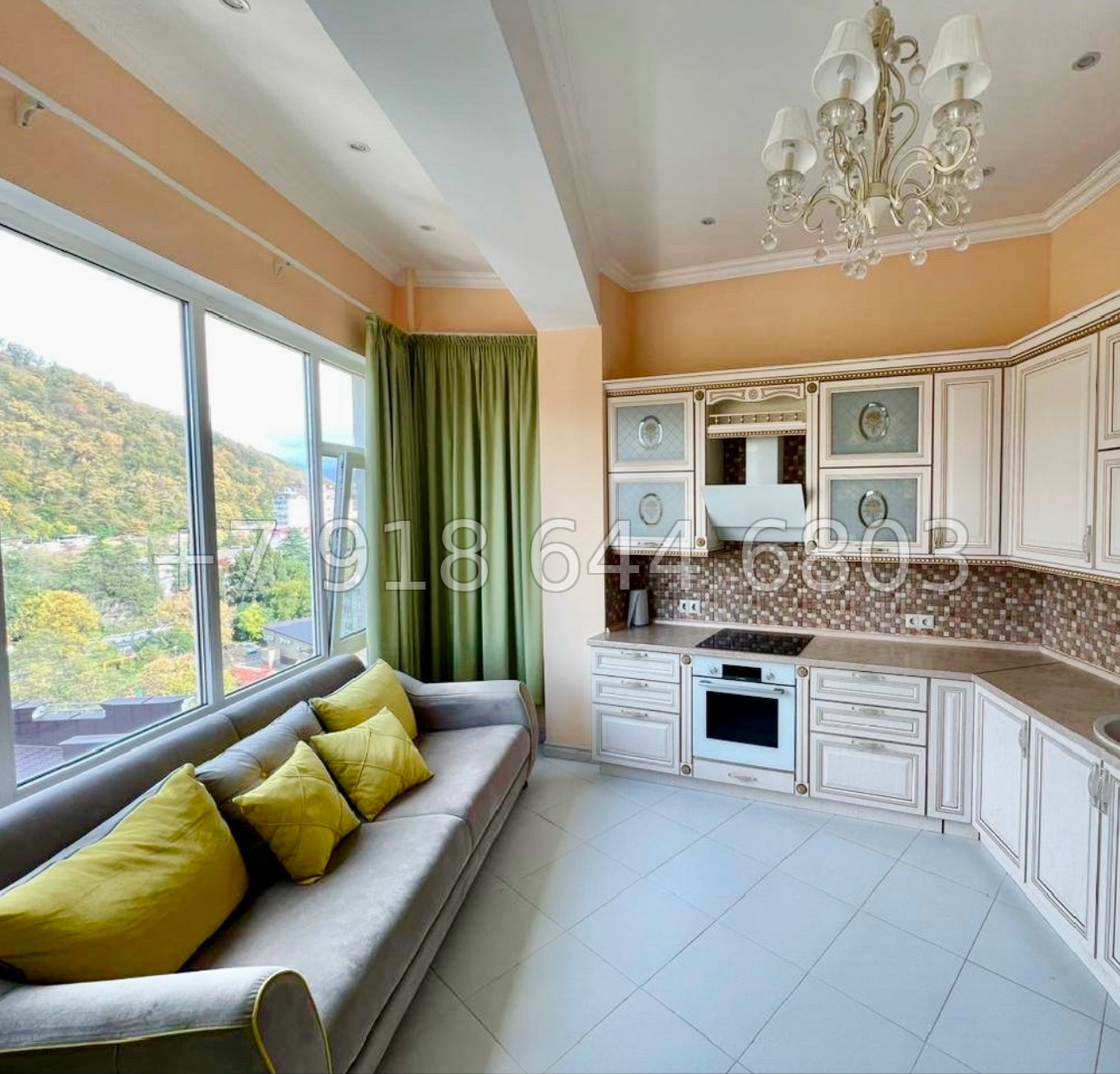 № 380 р. Квартира в Сочи Дагомыс ЖК Айсберг  - миниатюра 9