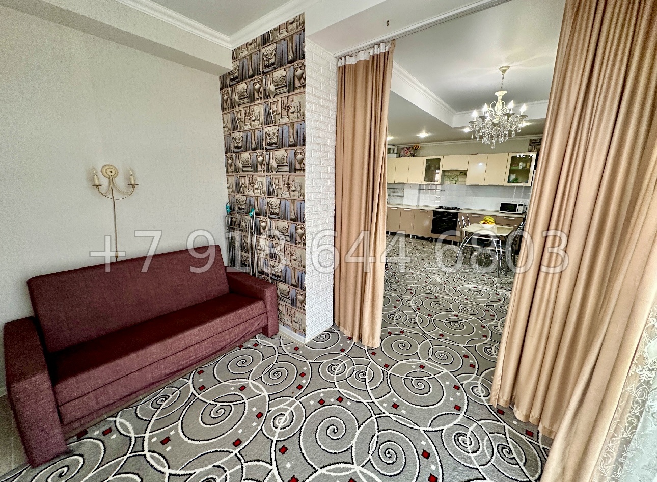 № 93р. Трёхкомнатная квартира в Сочи. До моря 5 минут пешком  - миниатюра 9